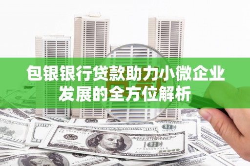 宜章包银银行贷款助力小微企业发展的全方位解析