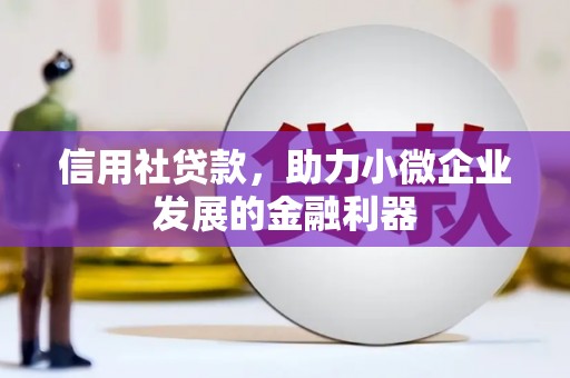 宜章信用社贷款，助力小微企业发展的金融利器
