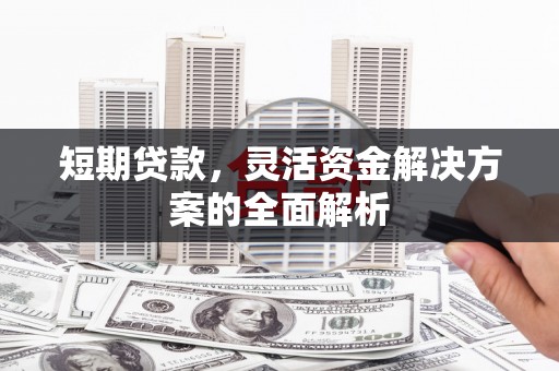 宜章短期贷款，灵活资金解决方案的全面解析