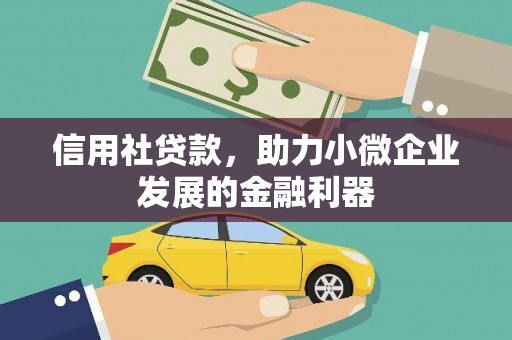 宜章信用社贷款，助力小微企业发展的金融利器