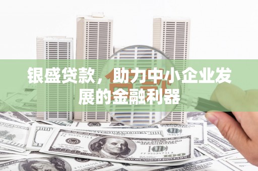 宜章银盛贷款，助力中小企业发展的金融利器