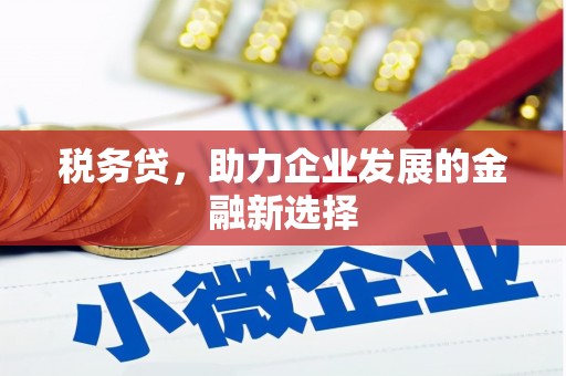 宜章税务贷，助力企业发展的金融新选择