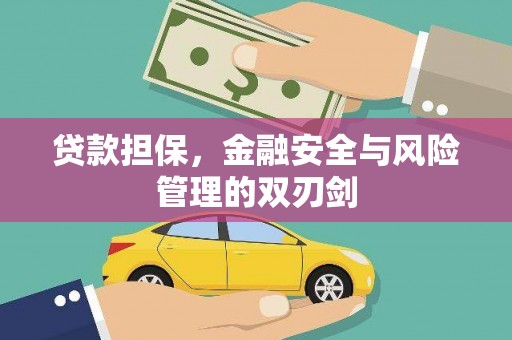 宜章贷款担保，金融安全与风险管理的双刃剑