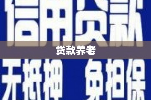 宜章贷款养老